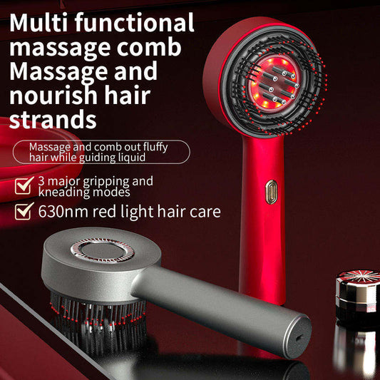 Scalp Massage Brush with Oil Applicator