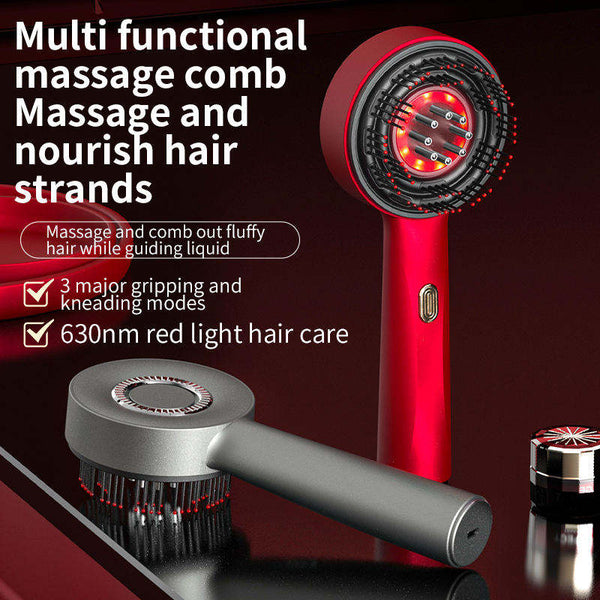 Scalp Massage Brush with Oil Applicator